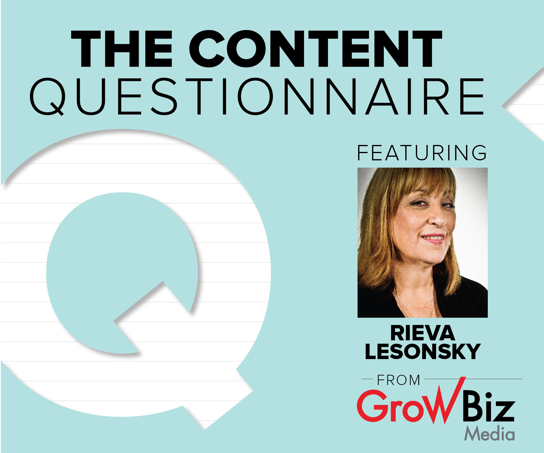 In Brafton's Content Questionnaire, Rieva Lesonsky talks about marketing strategies.